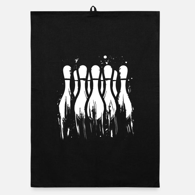 Graphiques de bowling Torchon bio