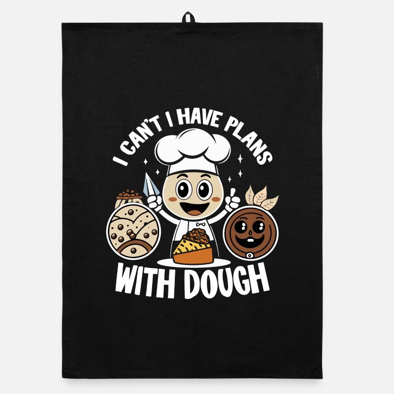 Chef with dough joy Organic dish towel