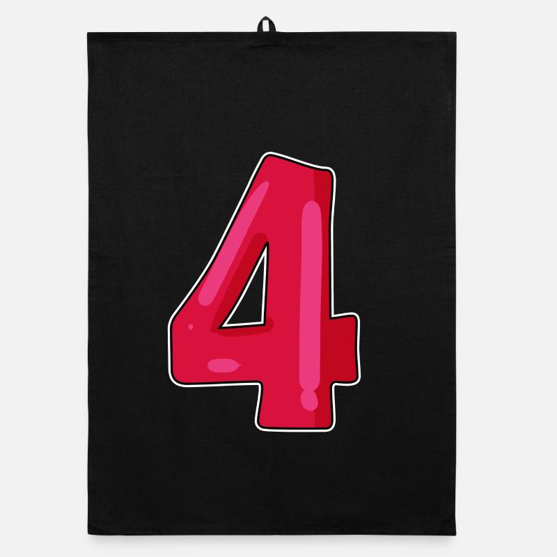Numéro Numéro Quatre 4 Torchon bio