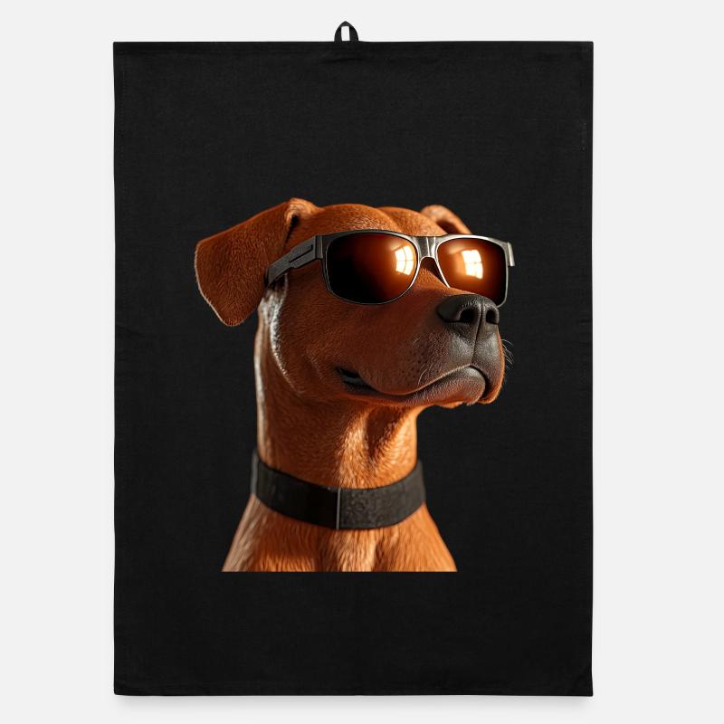 Rhodesian Ridgeback Jagdhund Hunde Stolz Ridgeback Organic Geschirrtuch