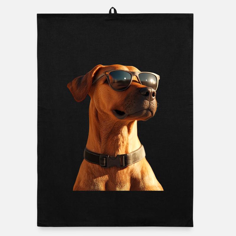 Rhodesian Ridgeback Jagdhund Hunde Stolz Ridgeback Organic Geschirrtuch