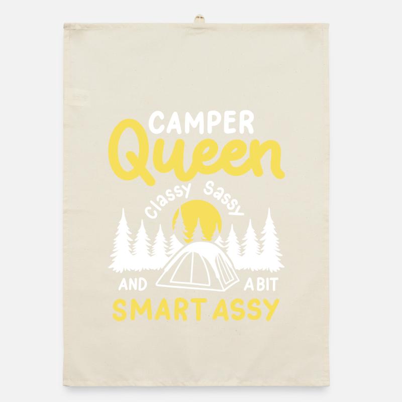 Camper Camping Organic Geschirrtuch