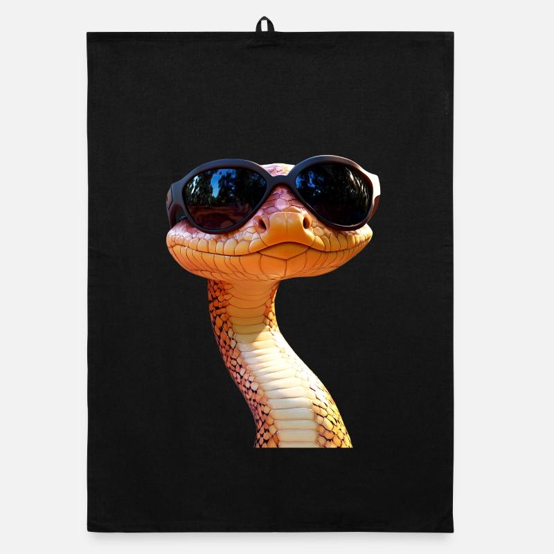 Serpent Python Cobra Mamba Serpent à sonnettes Serpent Torchon bio