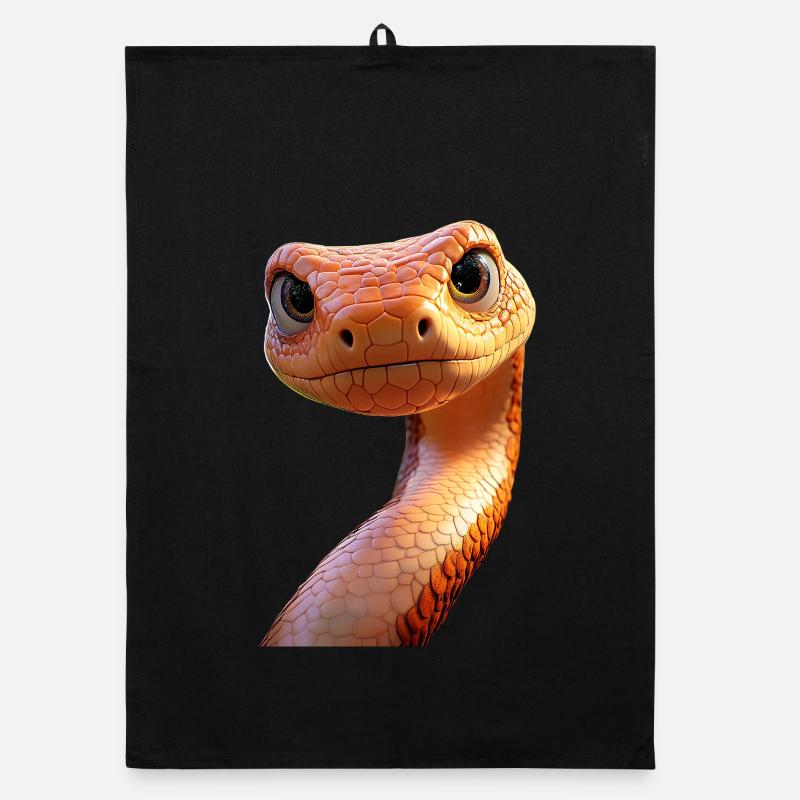 Serpent Python Cobra Mamba Serpent à sonnettes Serpent Torchon bio