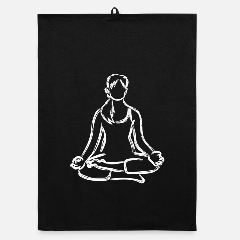 Dessin de Yogini Torchon bio