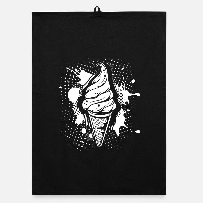 Soft ice cream Organic dish towel