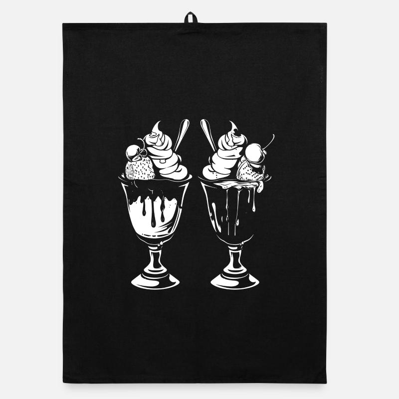 Graphique de coupe glacée Torchon bio