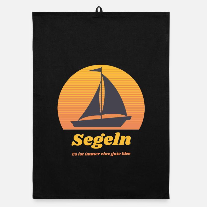 Segeln: Es ist immer eine gute Idee Organic Geschirrtuch