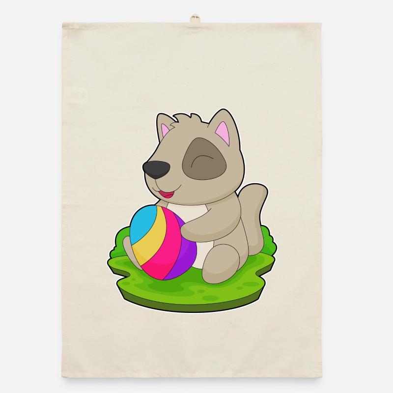 Dog Easter Easter Egg Organic dish towel