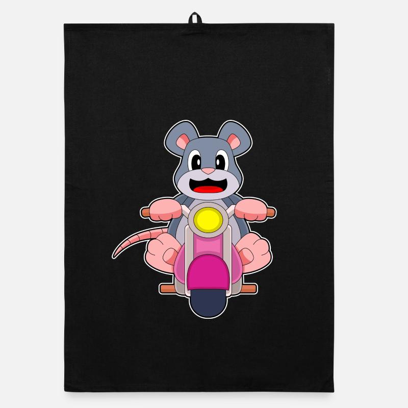 Moto souris Torchon bio