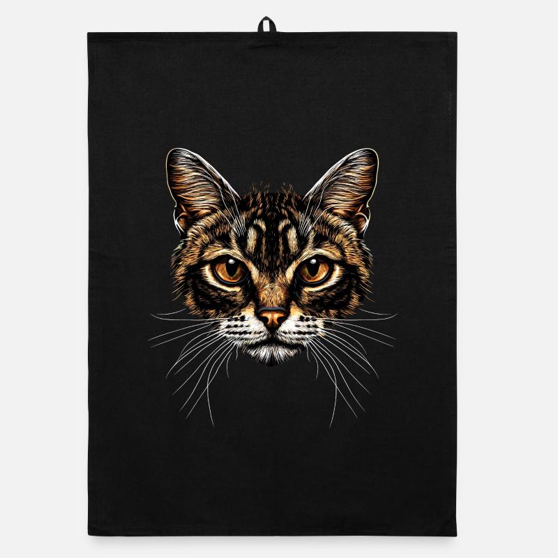 Bengal Katze Leopard Cat Leopardette Bengal Katzen Organic Geschirrtuch