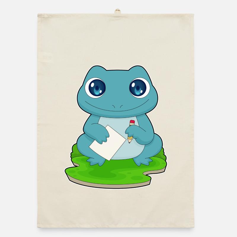 École de papier étudiante Frog Torchon bio