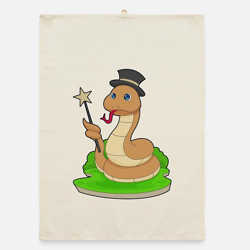 Serpent Sorcier Baguette Torchon bio