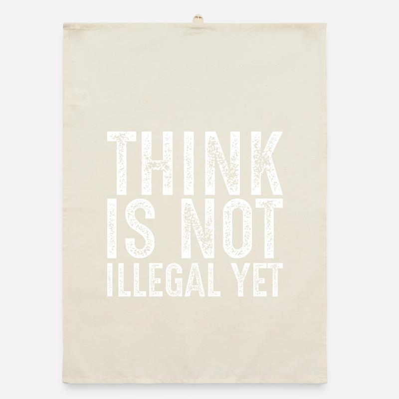 think is not illegal yet Organic dish towel