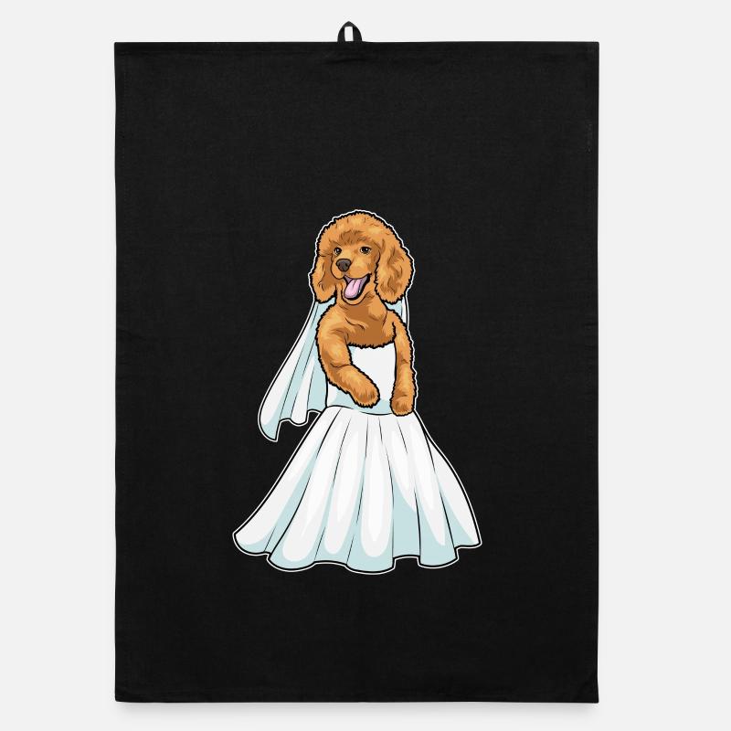 Robe de mariée caniche Torchon bio