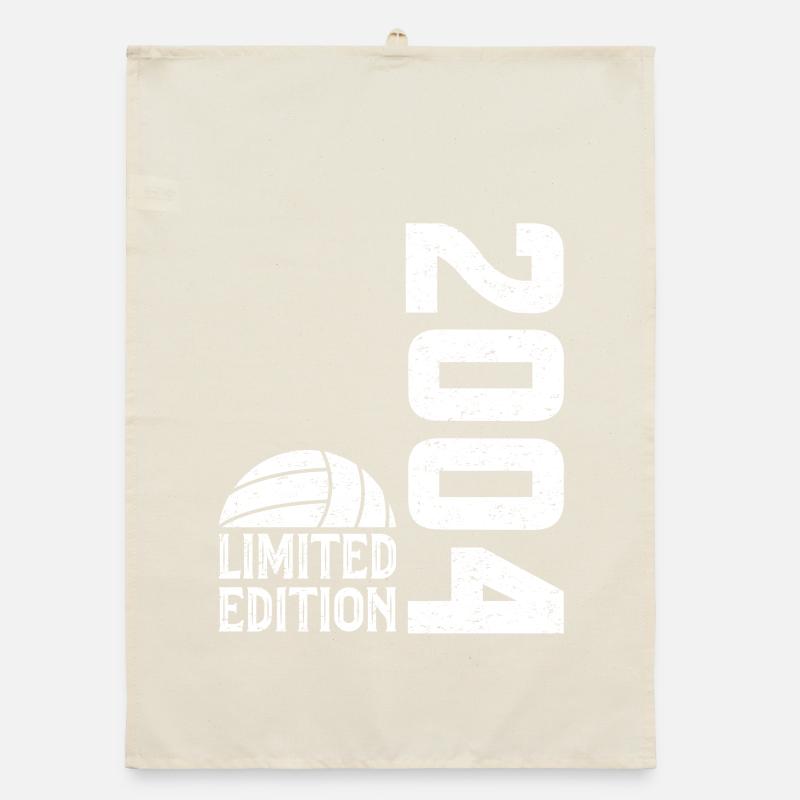 20e Anniversaire 2004 Édition Limitée Volleyball Torchon bio