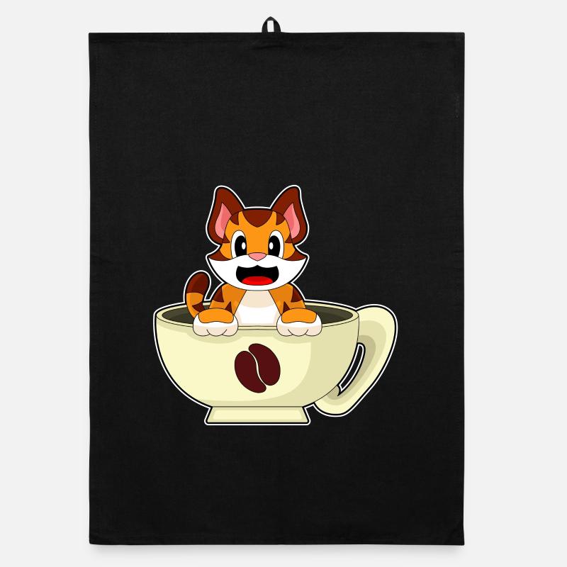 Tiger Coffee Mug Organic dish towel