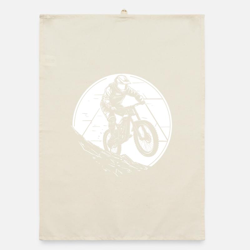Cyclistes de VTT Torchon bio