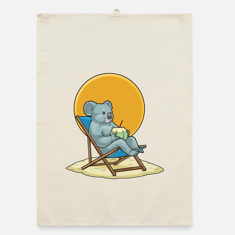 Chaise longue d’été Koala Torchon bio