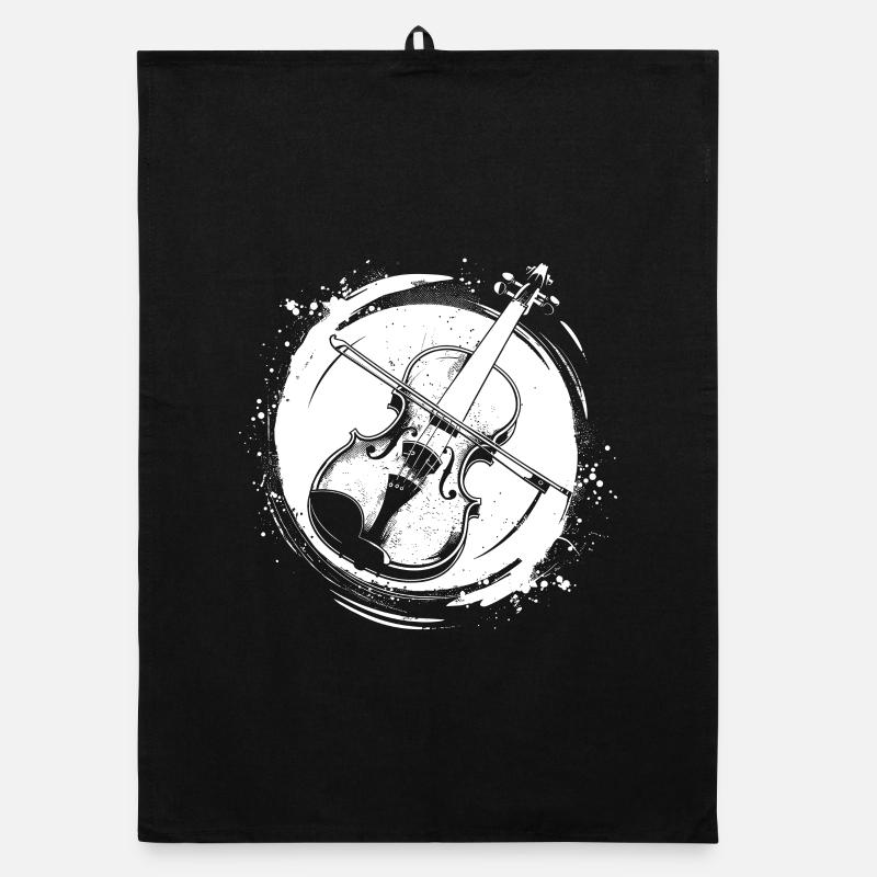 Violin Organic dish towel