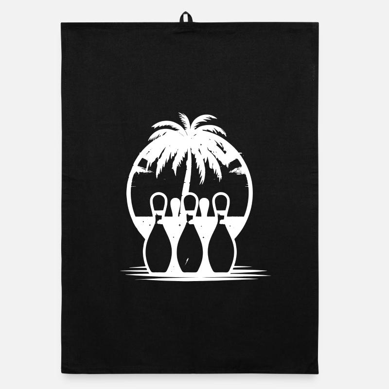 Graphiques de bowling Torchon bio