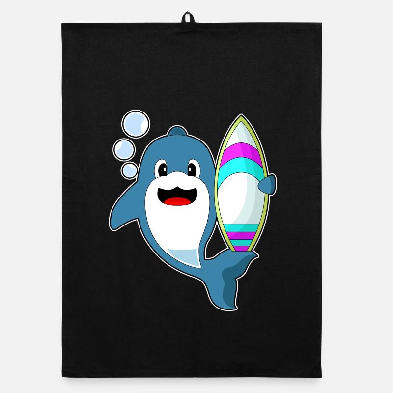 Planche de surf Dolphin Surfer Torchon bio