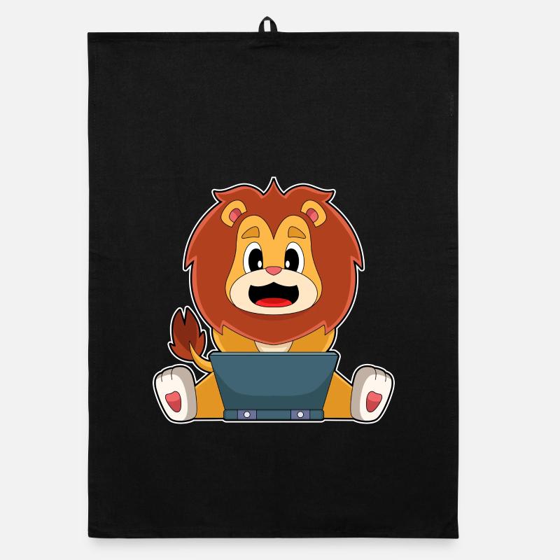 Ordinateur portable Lion Torchon bio