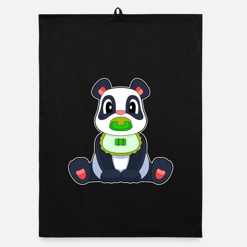 Tétine pour bébé Panda Torchon bio