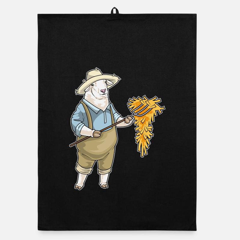 Mouton Éleveur Paille Torchon bio