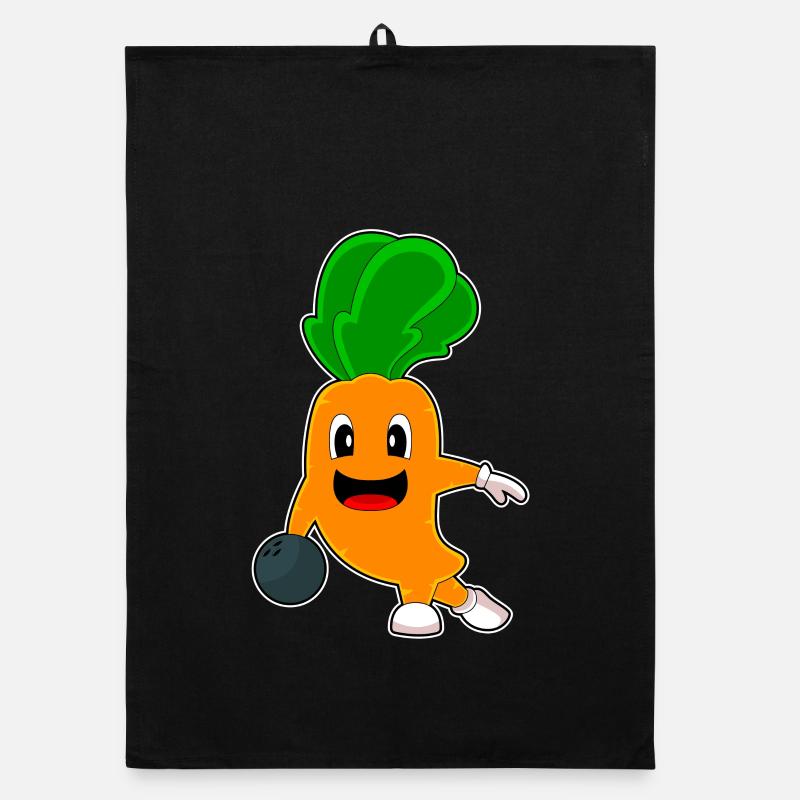 Carrot Bowling Boule de bowling Torchon bio