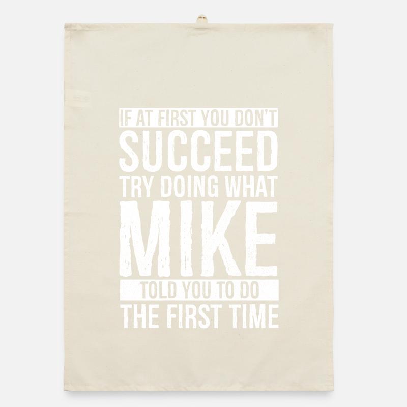 If at first you don't succeed try doing what mike Organic dish towel