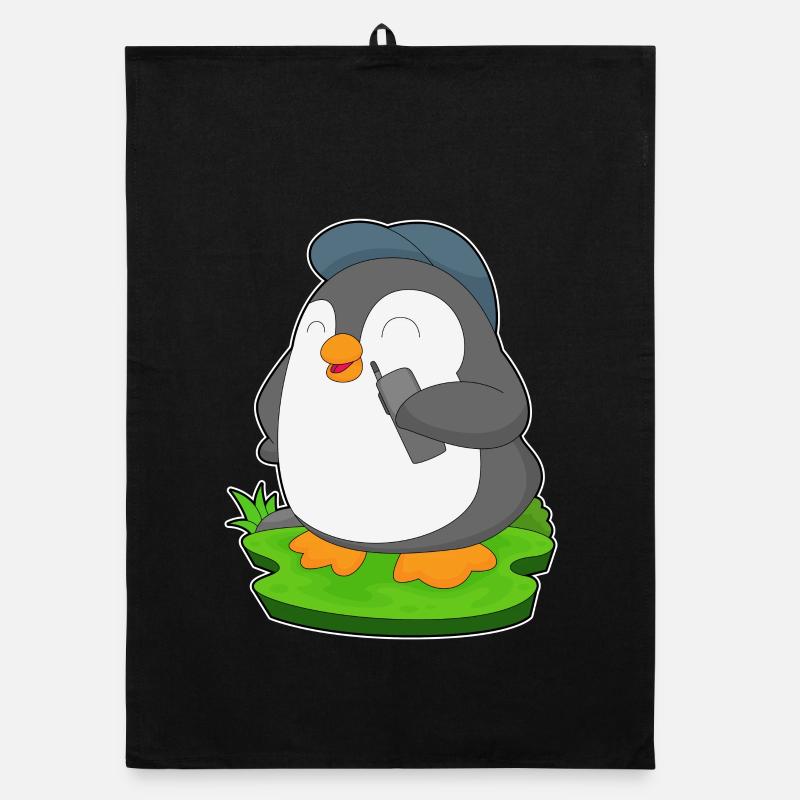 Penguin Microphone Torchon bio