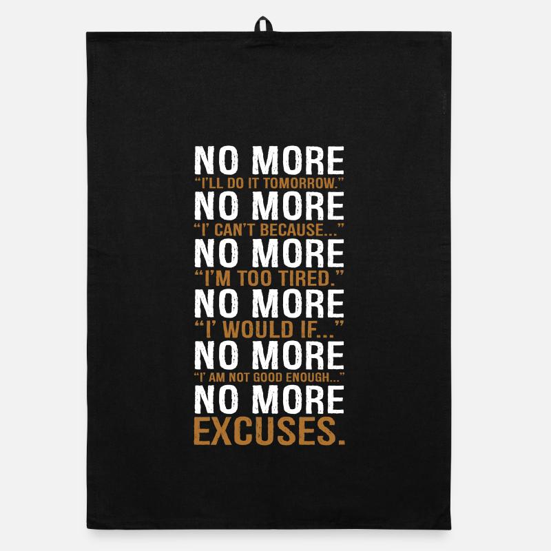 no more I will do it tomorrow Organic Geschirrtuch