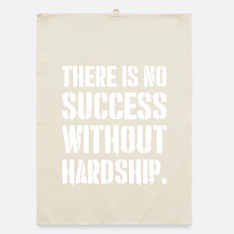 Il n’y a pas de succès sans difficultés Torchon bio