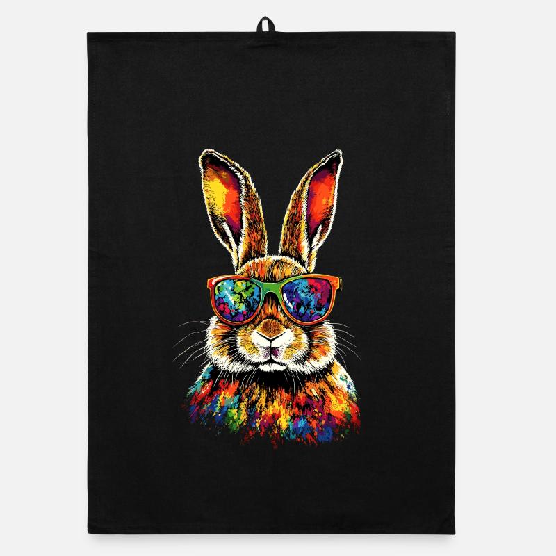 Lapin Lapin Lover Lièvre Lapin Mignons Lapins Torchon bio