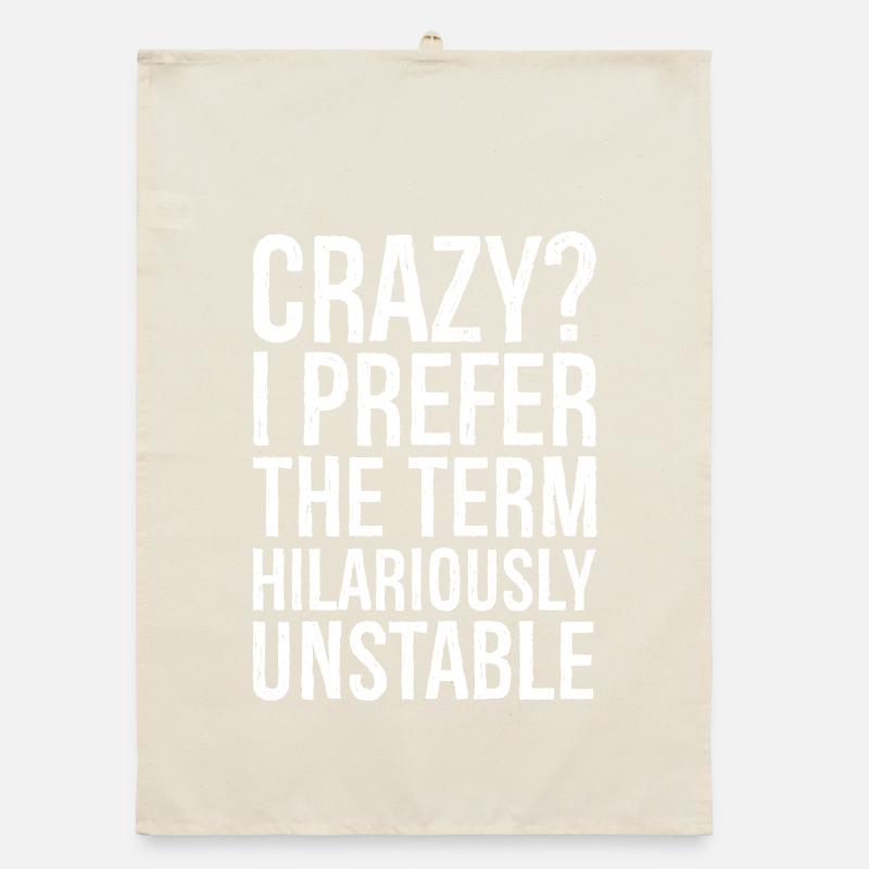 Fou, je préfère le terme hilarant et instable Torchon bio