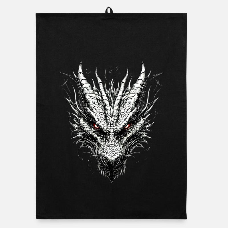 Dragon Mythical Creature Dragon Lover Fire Dragon Organic dish towel