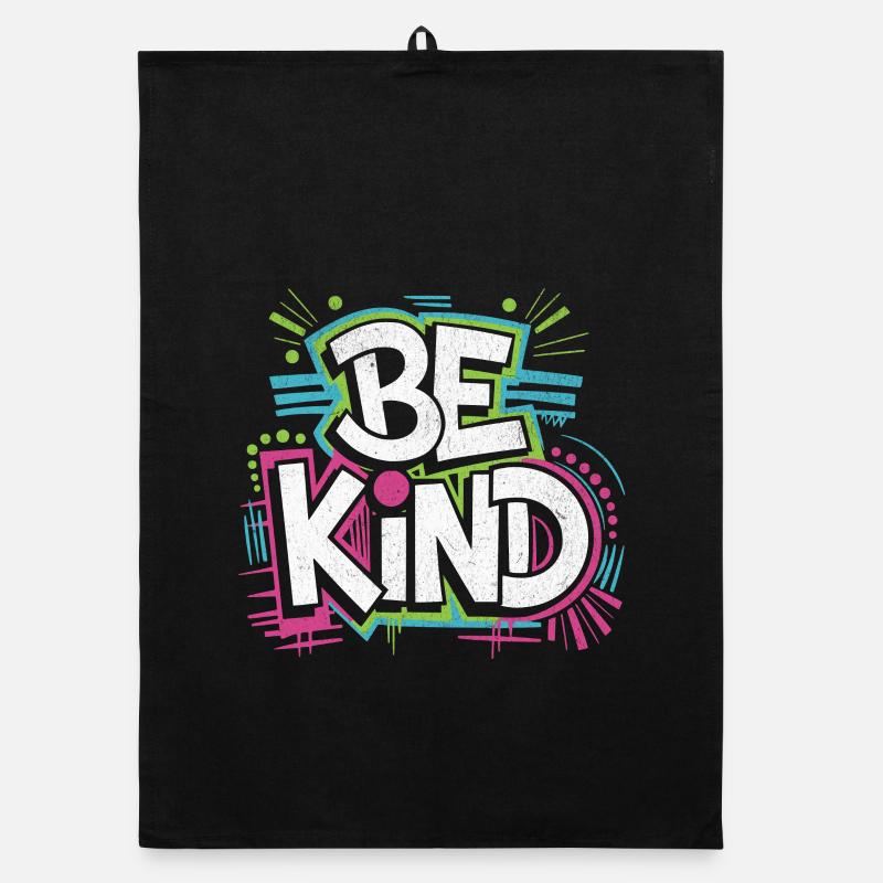 Be Kind - Neon! Organic Geschirrtuch