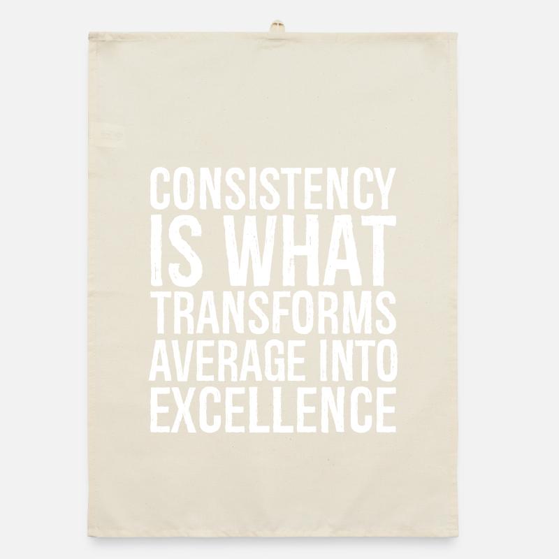 La cohérence est ce qui transforme l’excellence moyenne Torchon bio