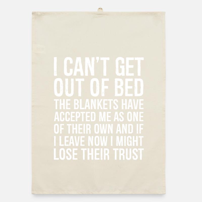 Je n’arrive pas à sortir du lit Torchon bio