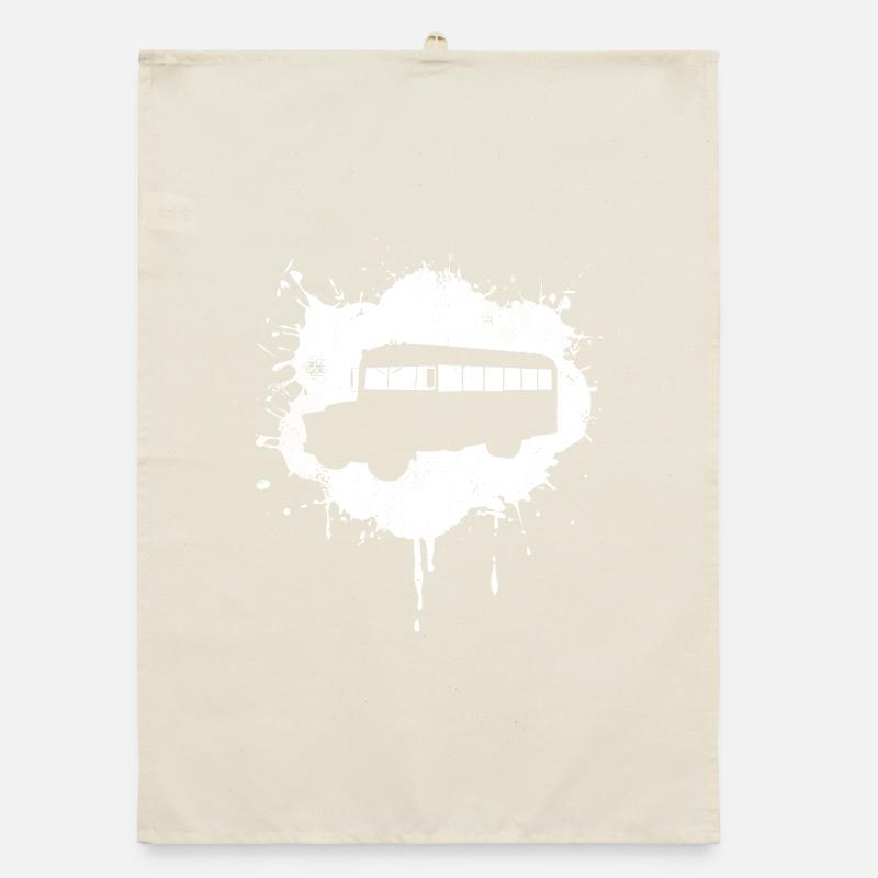 Bus Graffiti Torchon bio