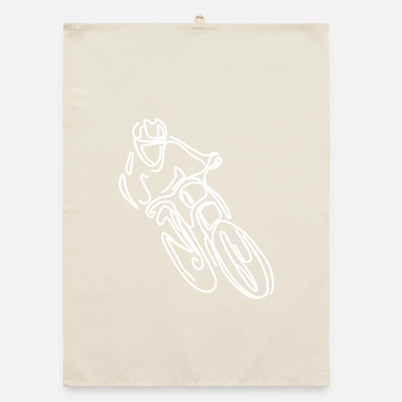 Dessin de VTT Freeride Torchon bio