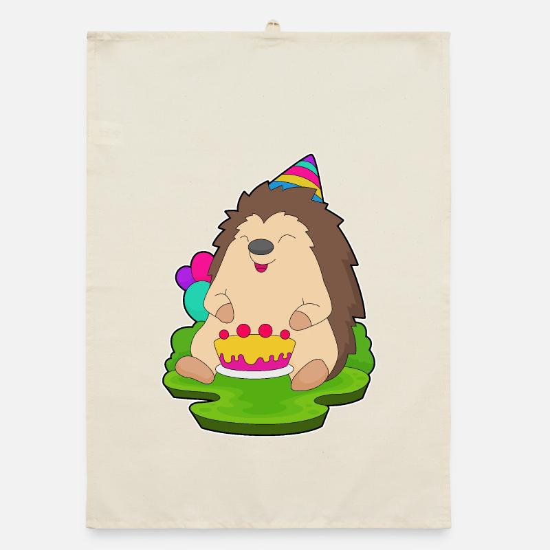 Gâteau d’anniversaire hérisson Torchon bio