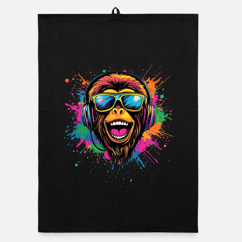 Singe Gibbon Main Blanche Gibbon Singe Mignon Lar Gibbons Torchon bio