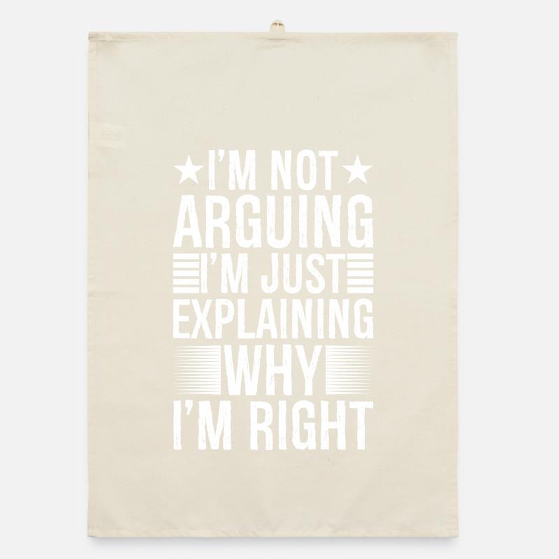 Je dis, j’explique simplement pourquoi j’ai raison Torchon bio