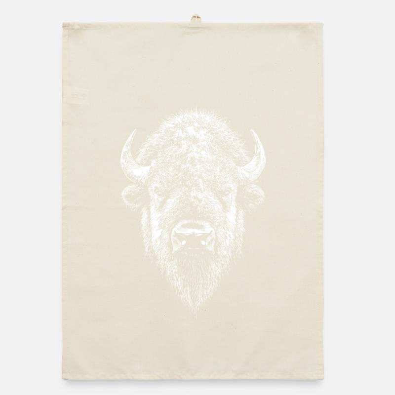 Bison, Bison, Bovins sauvages, Bison, Bison d’Amérique Torchon bio