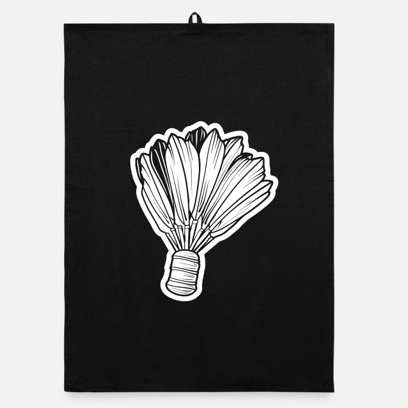 Shuttlecock Organic dish towel