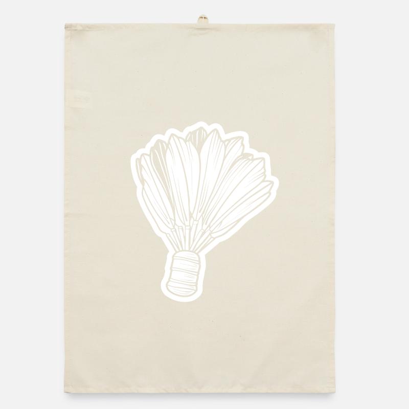 Shuttlecock Organic dish towel