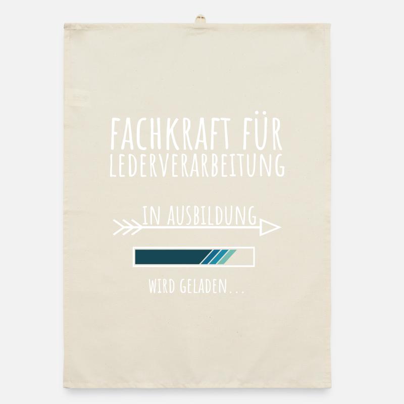 Fachkraft Lederverarbeitung Ausbildung Beruf Organic Geschirrtuch