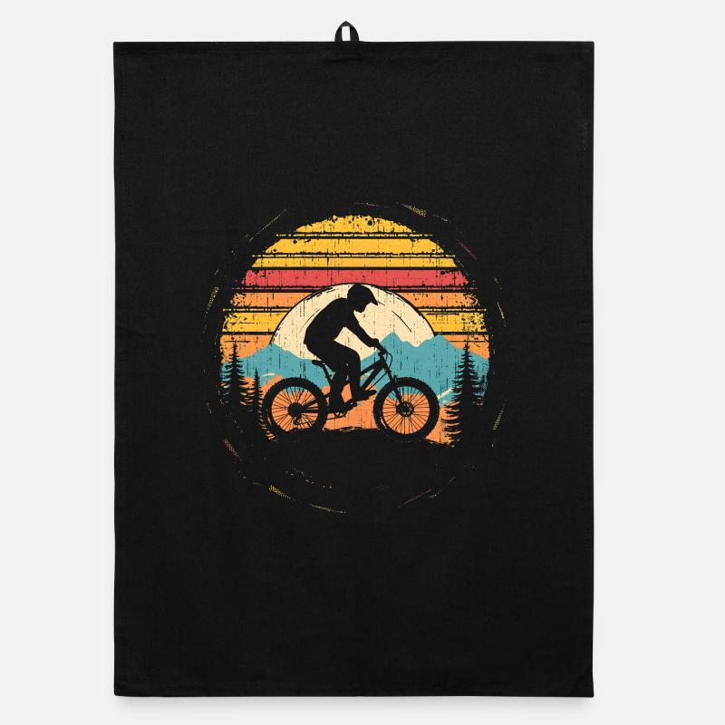 VTT cycliste vintage Torchon bio